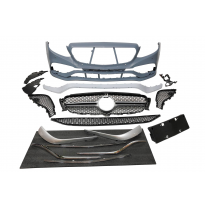 Kit De Carrocería Mercedes W213 4p / SW 2016-2019 look AMG E63 ABS Plástico ABS