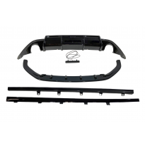 Kit De Carrocería Volkswagen Golf 7 Brillante Negro Plástico ABS