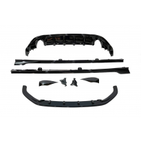 Kit De Carrocería Volkswagen Golf 7.5 GTI Look TCR Brillante Negro Plástico ABS
