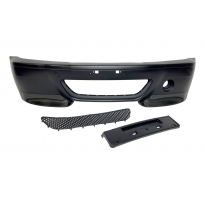 Paragolpes Delantero BMW E46 Look M3 ABS C/Punteras Carbono Look CSL Plástico ABS