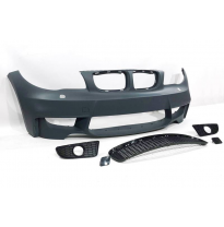 Paragolpes Delantero BMW E82/E88/E87/E81 Look M1 Spoiler Plástico ABS