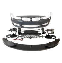 Paragolpes Delantero BMW F32 F33 F36 Look M Performance Spoiler Plástico ABS