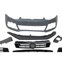 Paragolpes Delantero Volkswagen Polo 2009-2017 Look R Plástico ABS