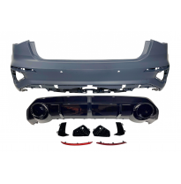 Paragolpes Trasero Audi A3 Sedan 2019-2024 Look RS3 Plástico ABS