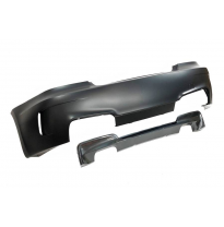 Paragolpes Trasero BMW E82 / E88  Look M1 07-11 Doble Salida Plástico ABS