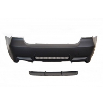 Paragolpes Trasero BMW E90 Look M3 1 Salida ABS Plástico ABS