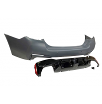 Paragolpes Trasero BMW F10 Look G30 LCI Plástico ABS