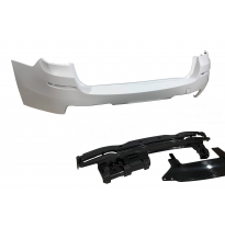 Paragolpes Trasero BMW F11 10-16 Look M Performance Doble Salida ABS Plástico ABS