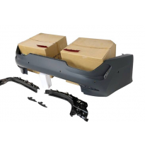 Paragolpes Trasero BMW G20 Look MPerformance Brillante Negro Plástico ABS