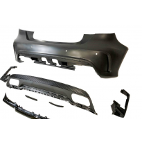 Paragolpes Trasero Mercedes W176 2012-2015 A45 Look AMG Plástico ABS