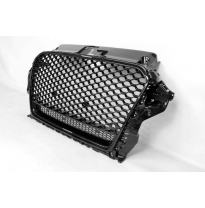 Parrilla Delantera Audi A3 V8 Look RS3 2013-2015 Plástico ABS