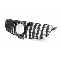 Parrilla Mercedes C292 2014-2018 Look GT Full Black Cámara Plástico ABS