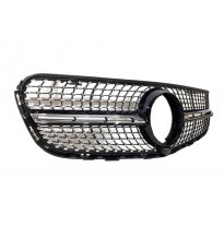 Parrilla Mercedes GLC X253 2015-2019 Look Diamond Plástico ABS