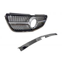Parrilla Mercedes Vito W447 2022+ Look Diamond Plástico ABS