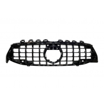 Parrilla Mercedes W118 / C118 CLA Look GT Full Black Cámara Plástico ABS
