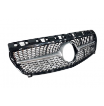 Parrilla Mercedes W176 2012-2015 Look Diamond Plástico ABS