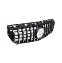Parrilla Mercedes W176 2012-2015 Look GT Negro Brillante Plástico ABS