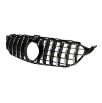 Parrilla Mercedes W205 2014-2018 Look GTR Cámara Plástico ABS