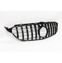 Parrilla Mercedes W205 2019 Look GT Full Black Plástico ABS