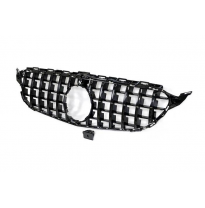 Parrilla Mercedes W205 2019 Look GT Black Plástico ABS