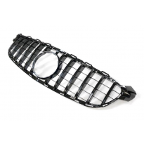 Parrilla Mercedes W205 C63 Look GT Negro Brillante Plástico ABS