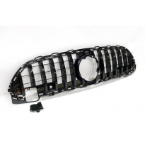 Parrilla Mercedes W206 2022+ Look GT Full Black Plástico ABS