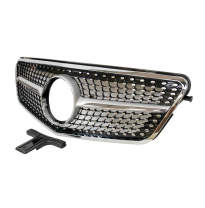 Parrilla Mercedes W212 2010-2013 Look Diamond Plástico ABS