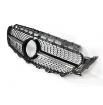 Parrilla Mercedes W213 / S213 / C238 Diamond Con Cámara Plástico ABS