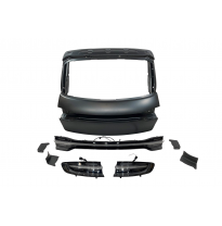 Portón Porsche Macan 2014-2019 Look 2020 Aluminio Metal