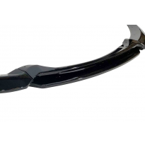 Spoiler Delantero BMW E82 / E88 2020+ Look M SPORT Brillante Negro Plástico ABS