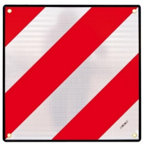 Placa V20 Homologada  Salida De Carga 50 X 50 Perforada En Los Ángulos