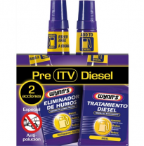Kit Especial Antipolucion Diesel Wynn&#039;s (Eliminador De Humos 325 Ml. + Tratamiento Diesel 325 Ml.)