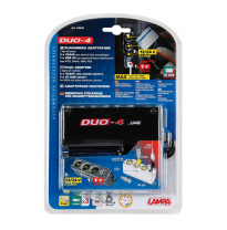 Adaptador Enchufe Mechero Duo-4 3 Tomas 1 Usb 12/24v
