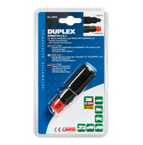Enchufe Mechero Duplex 12/24v 15a