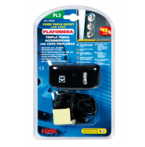 Enchufe Mechero Pl3 3 Tomas 12v Alargador 2 M