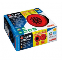 Faro Trasero Redondo Homologado 29 Led 12/24v Posicion Y Antiniebla