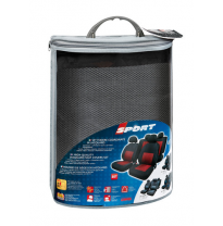 Funda Asiento Textil 8 Piezas Gris