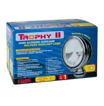Faro Auxiliar Acero Cromado Blanco 12v 130w Homologacion Europea