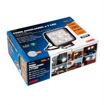 Faro Auxiliar Cuadrado Blanco 7 Led 10/30v 21w
