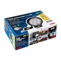 Faro Auxiliar Redondo Blanco 7 Led 10/30v 21w Ip67