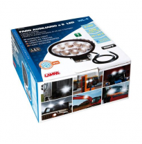 Faro Auxiliar Ovalado Blanco 8 Led 10/30v 24w Ip67