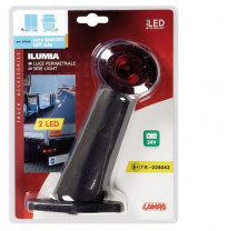 Piloto Perimetral 2 Led 24v 60º Izquierdo