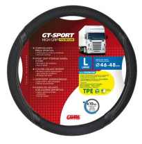 Funda Volante Gt-Sport Negro Beige 46-48 Cm