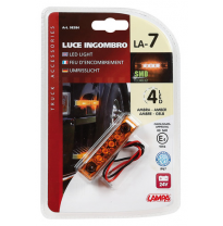 Luz Galibo Impermeable Homologada 4 Leds Smd 24v Ambar