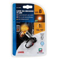 Luz Galibo Impermeable Homologada 1 Led 12/24v Ambar