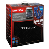 Set De Cortinas Y  Fundas De Asiento Negra &quot;Melissa&quot;