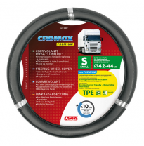 Funda De Volante Negra &quot;Cromox&quot; 42-44 Cm