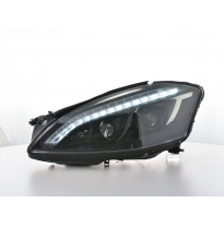 Faros Luz Diurna Para Xenon De Seriemercedes-Benz S-Class (221) 05-09 Negro