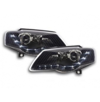 Faros Luz Diurna Vw Passat Typ 3c Bj. 05- Negro