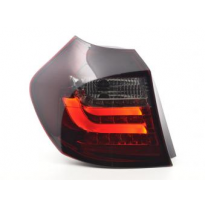 Pilotos Led Bmw 1er E87/E81 3/5-Trg. Bj. 07-11 Rojo/Negro